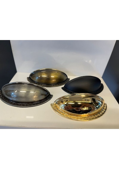 Tas Midye Metal Kulp 64mm Altın Dolap Kapak Modern Çekmece Mobilya Gold Tv Ünite Komidin