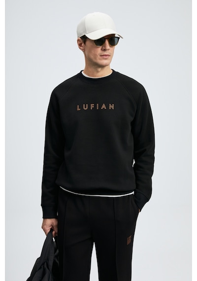 Lufian Bren Erkek Sweatshirt Siyah Siyah 112030219100100