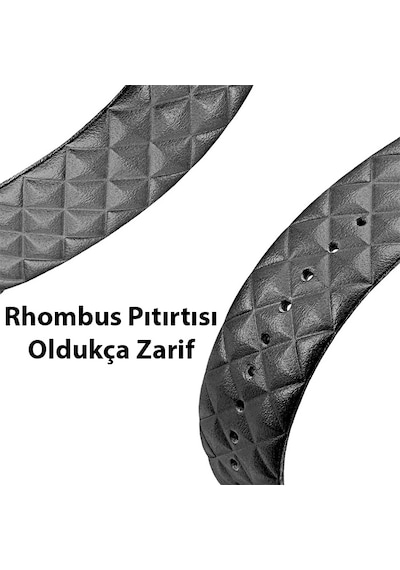 Dux Ducis Apple Watch 42/44/45mm İçin Enland Serisi Premium Deri Kayış Kordon- 5775