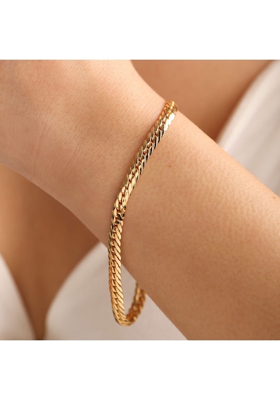 Sembol Gold 14 Ayar Altın Gurmet Bileklik 5mm Çok Renkli