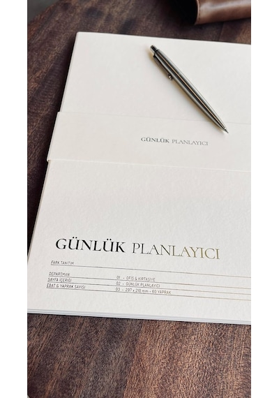 Tarihsiz Planlayıcı, A4 Boyutunda 21cm X 29.7cm Günlük Planlayıcı Çok Renkli