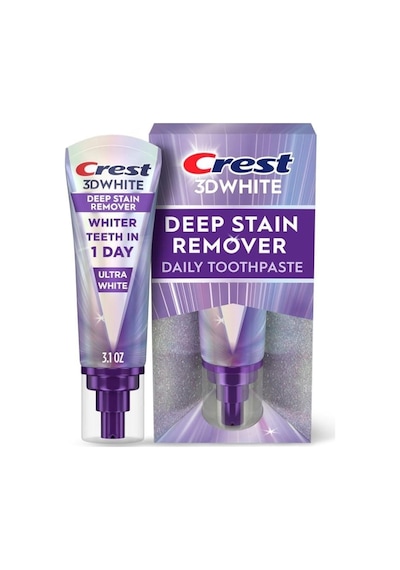 Crest Deep Stain Remover Ultra White Daily Toothpaste 87 Gr