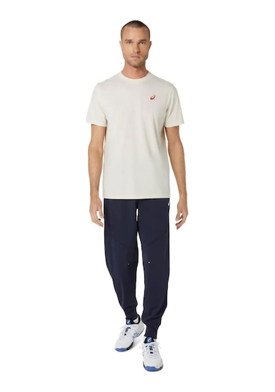 Asics Erkek Tişört Court Graphic Ss Top 2041a348-200 Krem