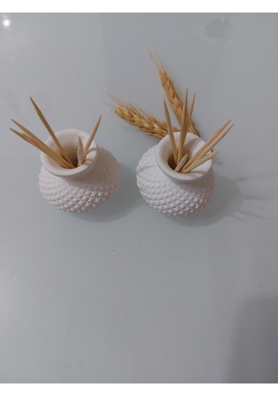 Bernami Vazo Pinterest Dekoratif Tombik Vazo Kürdanlık - Tütsülük 2'li Set Diğer