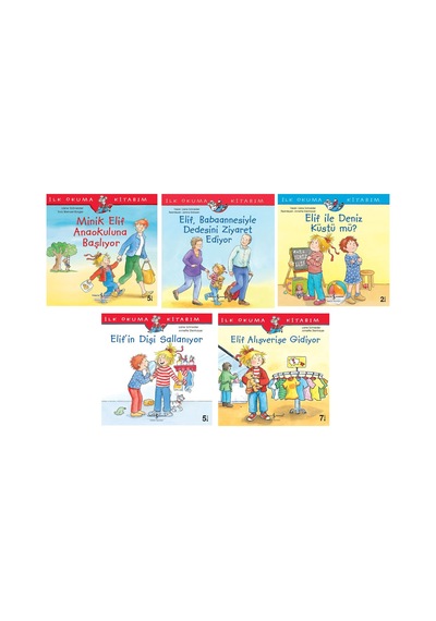 Elif Serisi 8 - Ilk Okuma Kitabım 5 Kitap