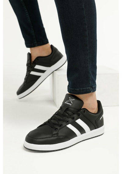 Kinetix Kort Pu 2pr Siyah Erkek Sneaker Siyah-beyaz