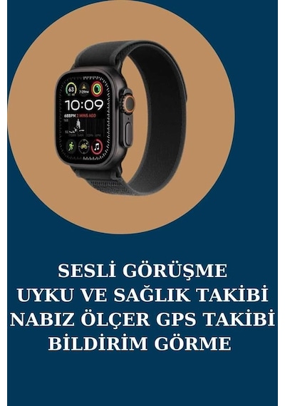 Akıllı Saat Nabız Ölçer Uyku Takibi Adımsayar Alarm Ve Hatırlatıcı Çağrı Cevaplama Yeni Nesil