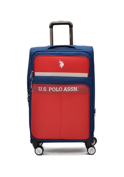 U.S. Polo Assn. U.s. Polo Assn. Ortaboy Kumaş Valiz Lacivert-bordo 26051