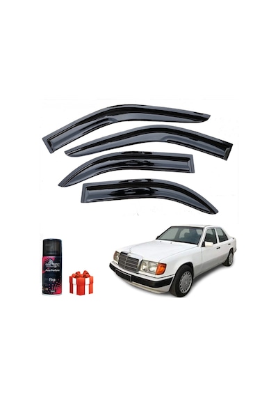 Caraks Mercedes E200 Mügen Cam Rüzgarlığı 1996-2002 Arası 4'lü Takım + Koku