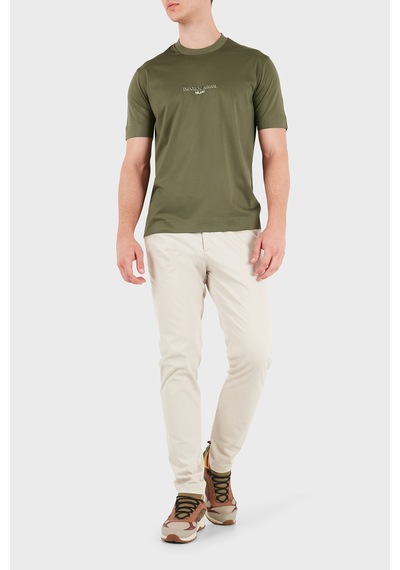 Emporio Armani Pamuklu Yuvarlak Yaka Regular Fit T Shirt Erkek T Shirt Em007353 Af10017 M7312 Haki Emporio Armani Pamuklu Yuvarlak Yaka Regular Fit T Shirt Erkek T Shirt Em007353 Af10017 M7312 Haki