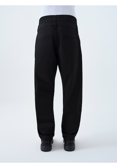 Regular Fit Erkek Pantolon Siyah