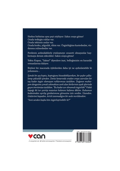 Sakın Oraya Gitme - Yekta Kopan - Can Yayınları