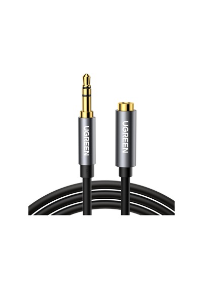 3.5 Mm Jack Ses Aux Uzatma Kablosu, Siyah 5 Metre