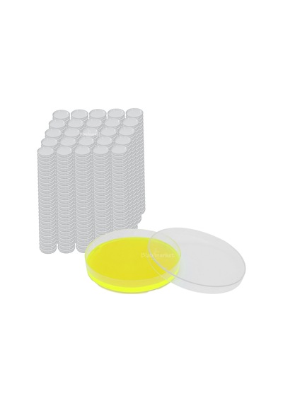 Petri Kabı-Kutusu 90Mmx15Mm Plastik Steril Aseptik 450 Adet /Koli