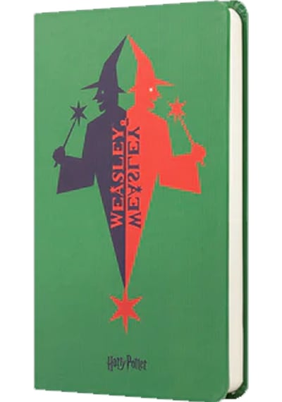 Mabbels Sert Kapak Mini Defter Harry Potter Weasley Yeşil 80 Yp 9x14 Dft-388241 Çok Renkli