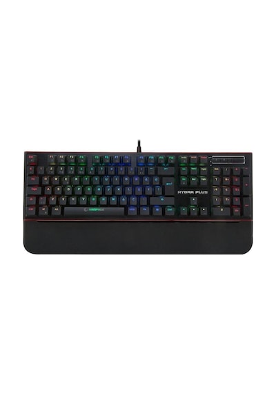 Rampage Hydra R6 Plus Usb Kablolu Full RGB Audio Portlu Mekanik Gaming Q Klavye