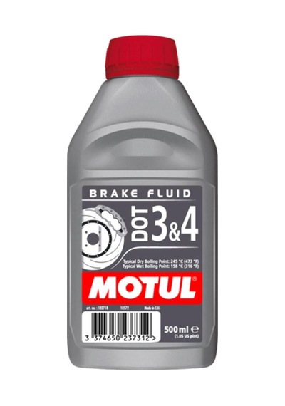 Dot 3 & 4 Fren Hidrolik Yağı 500 Ml