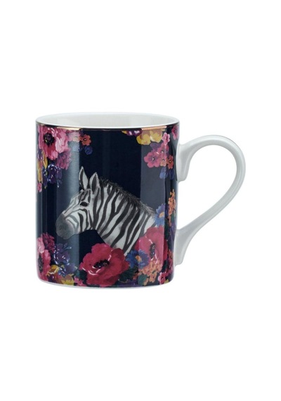 Mikasa Wild At Heart Fine China 280 Ml Kupa Zebra Çok Renkli