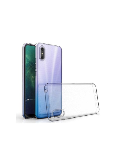 Rba Aksesuar Redmi 9a Kılıf Rba Süper Silikon Kapak - Renksiz Çok Renkli