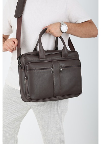 Erzeno Hakiki Deri Evrak Ve Laptop Çantası / Uzun Askılı Büyük Boy Laptop Çanta / 15,6 İnç Kahverengii - 628189100 Kahverengii Erzeno Hakiki Deri Evrak Ve Laptop Çantası / Uzun Askılı Büyük Boy Laptop Çanta / 15,6 İnç Kahverengii - 628189100 Kahverengii