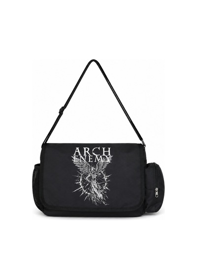 Sevbano Arch Enemy Rock Metal Müzik Grubu Baskılı Unisex Okul,spor,ofis Ç Siyah