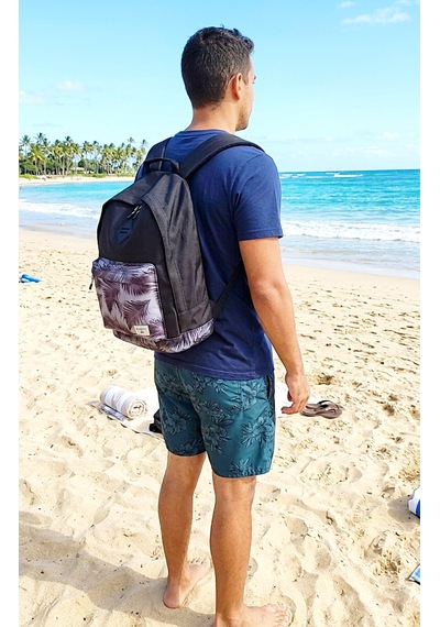 Billabong All Day Siyah - Gri Gündelik - Okul Unisex Sırt Çantası