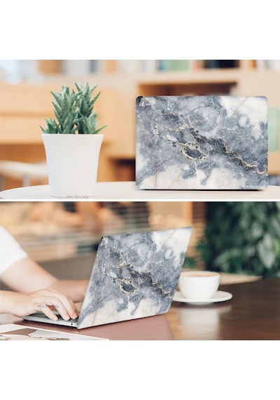 Apple Uyumlu MacBook Pro Kılıf 13 İnç Mermer07nl Eski Hdmı'lı Model 2012-2015 A1425 A1502 İle R-16