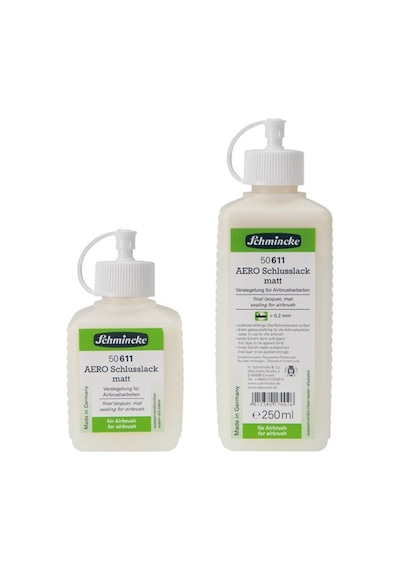 Schmincke : Aerocolor Final Lacquer Airbrush Için Mat Son Kat Vernik : 250 Ml