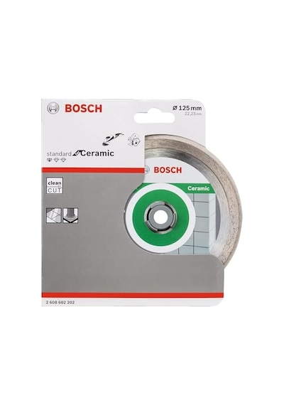 Standard Seri Seramik İçin Elmas Kesme Diski 125 Mm, Gri