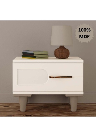 Açelya Mdf Ayaklı Tasarım Komodin Aytaşı