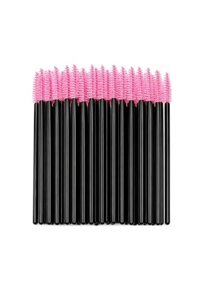 Shopexxtra 50 Li Kaş Ve Kirpik Tarama Fırçası, Tek Kullanımlık Maskara Spoolie Fırça Seti, İpek Kirpik, Microblading Ve Kalıcı Makyaj İçin
