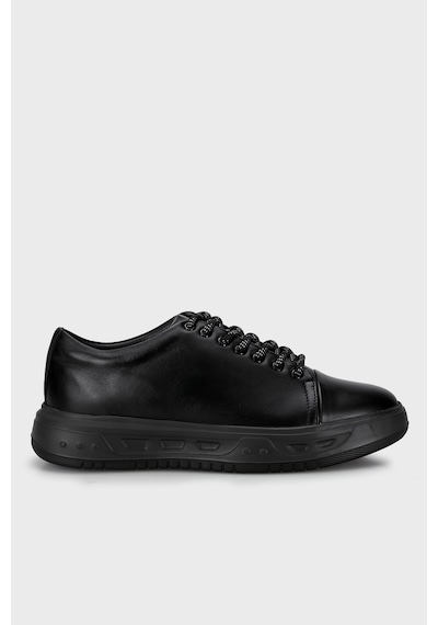 Marcomen Hakiki Deri Sneaker Ayakkabı Erkek Ayakkabı 15220130s1 Siyah