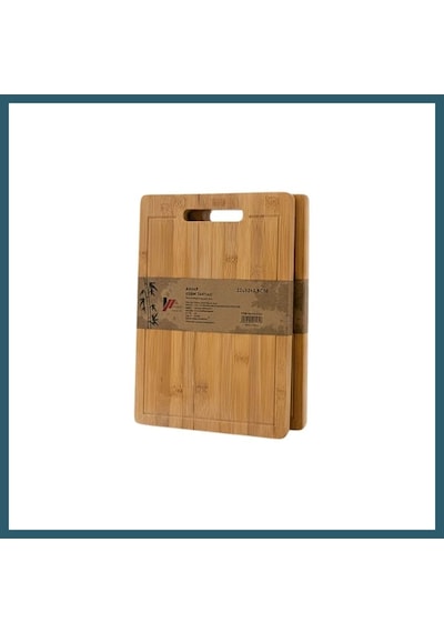 Bezos 22x32 Lüks Bambu Kesim Panosu Ob Çok Renkli