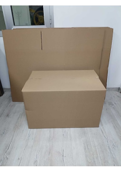40x30x30 5 Adet Dopel Taşıma Kolisi Çift Oluklu Boş Koli, Taşınma Kolisi, Eşya Taşıma, Boş Koli Kahv