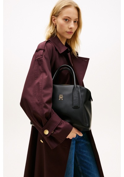 Tommy Hilfiger Th Essential Satchel Siyah Çanta-15544