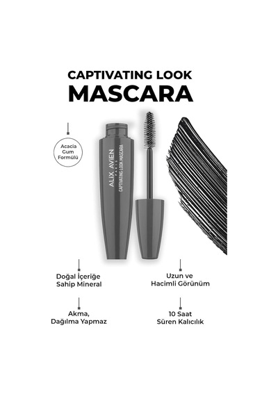 Captivating Look Mascara-büyüleyici Görünüm-hacimli Ve Kusursuz Kıvrıma Sahip Kirpikler Çok Renkli