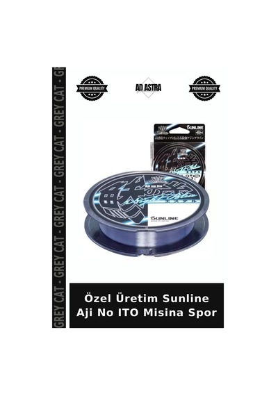 Özel Üretim Sunline Aji No Ito Misina Spor 0.128 - 240mt - 3lb