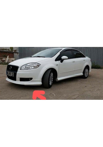 Fiat Linea Ön Tampon Eki 2008-2012 - Mat Siyah STR-674