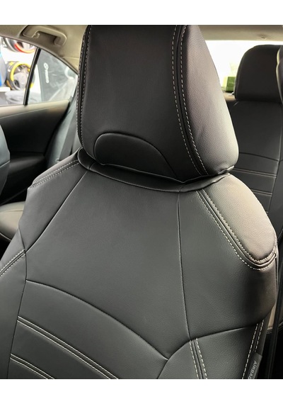 Toyota Corolla Uyumlu Araca Özel Deri Oto Koltuk Kılıfı 158357