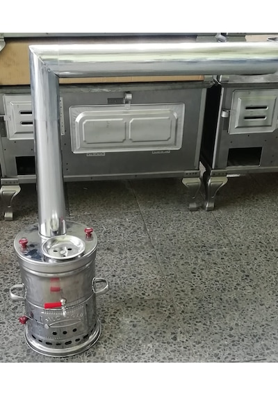 Semaver Borusu Dirsekli 50X50 Uzunluğunda Semaver Borusu Dirsekli 50X50 Uzunluğunda