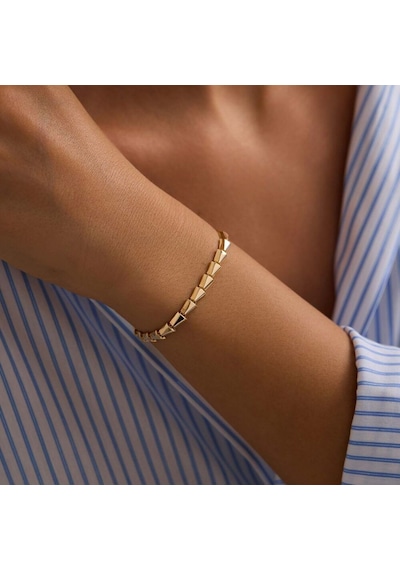 Sembolgold 14 Ayar Srpty Bileklik İtaly 5 Mm 19 Cm T14353 Renkli