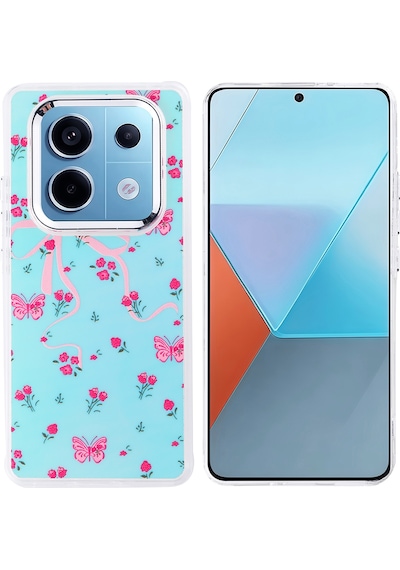 Nihcase Xiaomi Poco X7 Kılıf Hadra Lüx Desenli Kapak