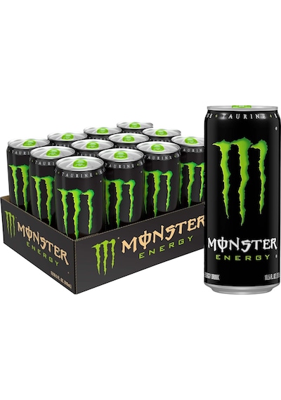 Monster Energy Orijinal Enerji İçeceği 500 Ml X 12 Adet