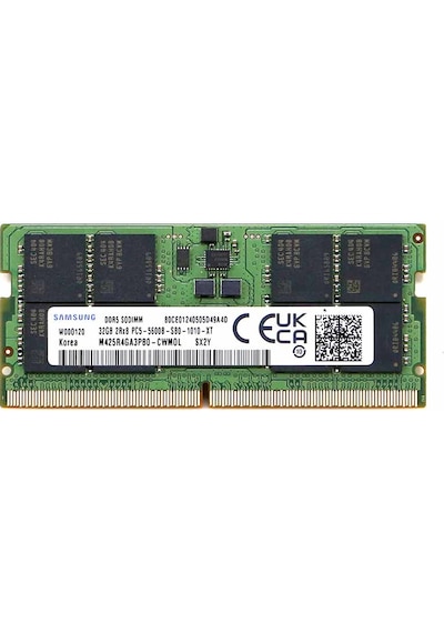 Samsung Samso5600/32, 32gb, Ddr5, 5600mhz, Cl46, 1.1v Notebook Ram M425r4ga3bb0-cww0l