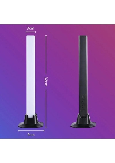 Sese Duyarlı Led Ambiyans Aydınlatma 30 Cm Tv Monitör Arkası