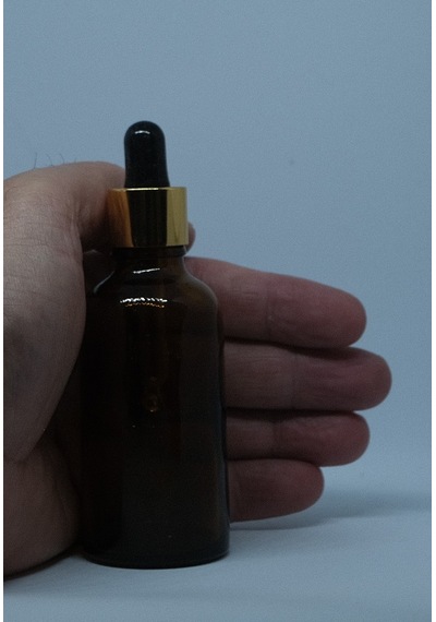 Damlalıklı 50 Ml 10 Adet Amber Şişe
