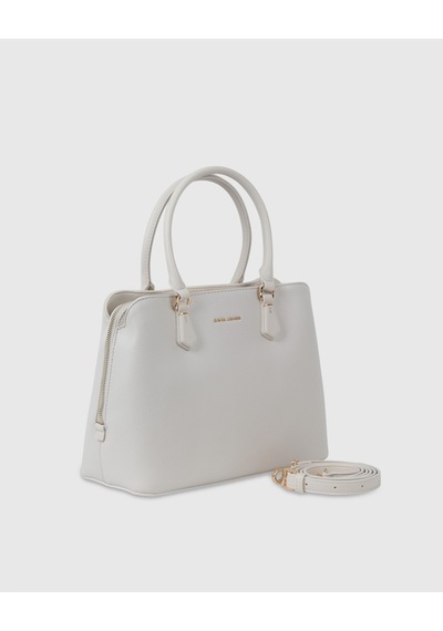 David Jones Kadın El Çantası Cm7648-1 Krem