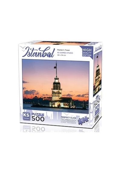 Ks Games 500 Parça Kız Kulesi Günbatımı İstanbul Puzzle - 20059