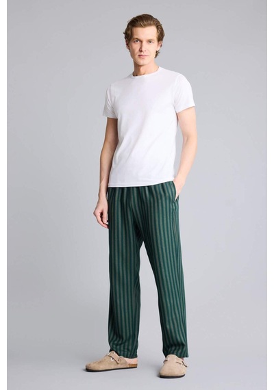 Defacto Regular Fıt Uzun Boy Flanel Alt G9633ax26spkh440 Haki-kh440