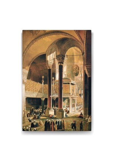 Zamanında Ayasofya Tablosu - 100x140cm